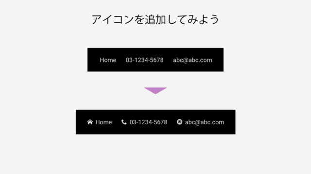 [Nishiki Pro]ヘッダーのメニューに電話番号やメールアドレスを表示する際にアイコンも表示してみよう
